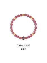 Tangliyue | Natural Lavender Pink Crystal Bracelet – Love & Positive Energy
